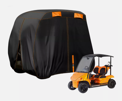 2/4 Passenger Golf Buggy Cart Cover Heavy Duty Storage For EZ GO Club Car Yamaha