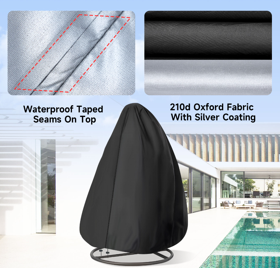 Hanging Swing Egg Chair Cover Garden Patio Outdoor Rain Sun Waterproof
