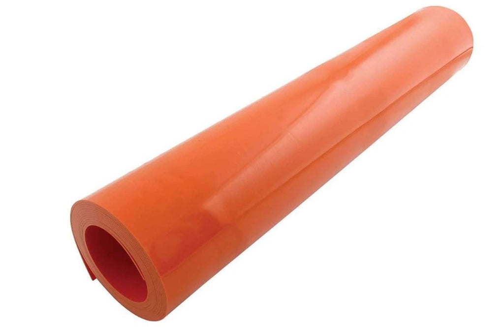 50 Meter Orange PVC Fabric Roll ( 50 Meter x 1.50 Meter )  650GSM Heavy Duty Waterproof Cover truck Car Boat UV Tear Rot proof Matt
