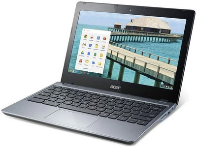 Used Touch Screen Acer Chromebook C720P 11.6" 1.4GHz Intel Celeron 4GB 16GB SSD Cam