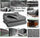 15ft x 18ft Grey Tarp Tarpaulin Cover Canvas 650GSM Log Roof Car Truck Sheet