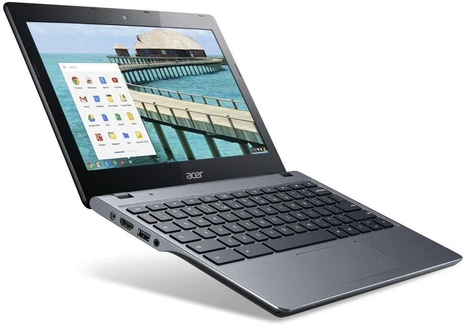 Used Touch Screen Acer Chromebook C720P 11.6" 1.4GHz Intel Celeron 4GB 16GB SSD Cam