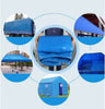 Tarp Tarpaulin Heavy Duty COTTON CANVAS WATERPROOF cover Boat Truck Green Blue