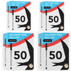 200 x Black Ballpoint Pens back to school office stationery wholesale bulk
