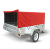 Trailer Cover- BOXED CLOSED ALL SIDES Heavy Duty 242cm(L) X 141CM(W) x 90CM(H)