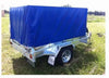 Tarp Tarpaulin Heavy Duty COTTON CANVAS WATERPROOF cover Boat Truck Green Blue
