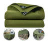 Tarp Tarpaulin Heavy Duty COTTON CANVAS WATERPROOF cover Boat Truck Green Blue