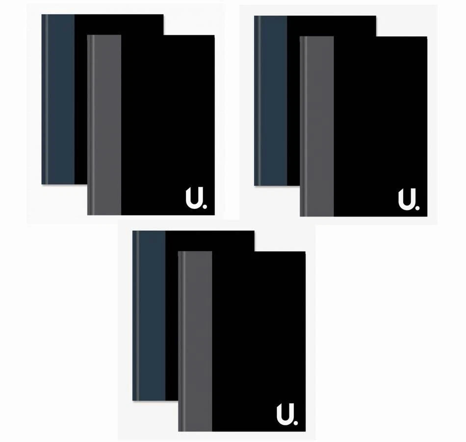 6 PACK of A5 Hardback Notebook Lined Paper Hardback wholesale stationery
