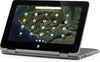 Used HP Chromebook x360 2 in 1 Laptop Tablet 11.6" Intel Celeron 4GB RAM 32GB SSD