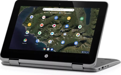 Used HP Chromebook x360 2 in 1 Laptop Tablet 11.6" Intel Celeron 4GB RAM 32GB SSD