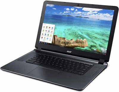 Used 15.6 Acer Flagship Chromebook Laptop Intel 2.8gz 2GB RAM 16GB HDMI USB cam wifi