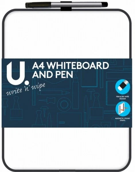 47pc Back To School Office Stationery Set Stapler Hole Punch Whiteboard Pencil