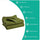 Tarp Tarpaulin Heavy Duty COTTON CANVAS WATERPROOF cover Boat Truck Green Blue