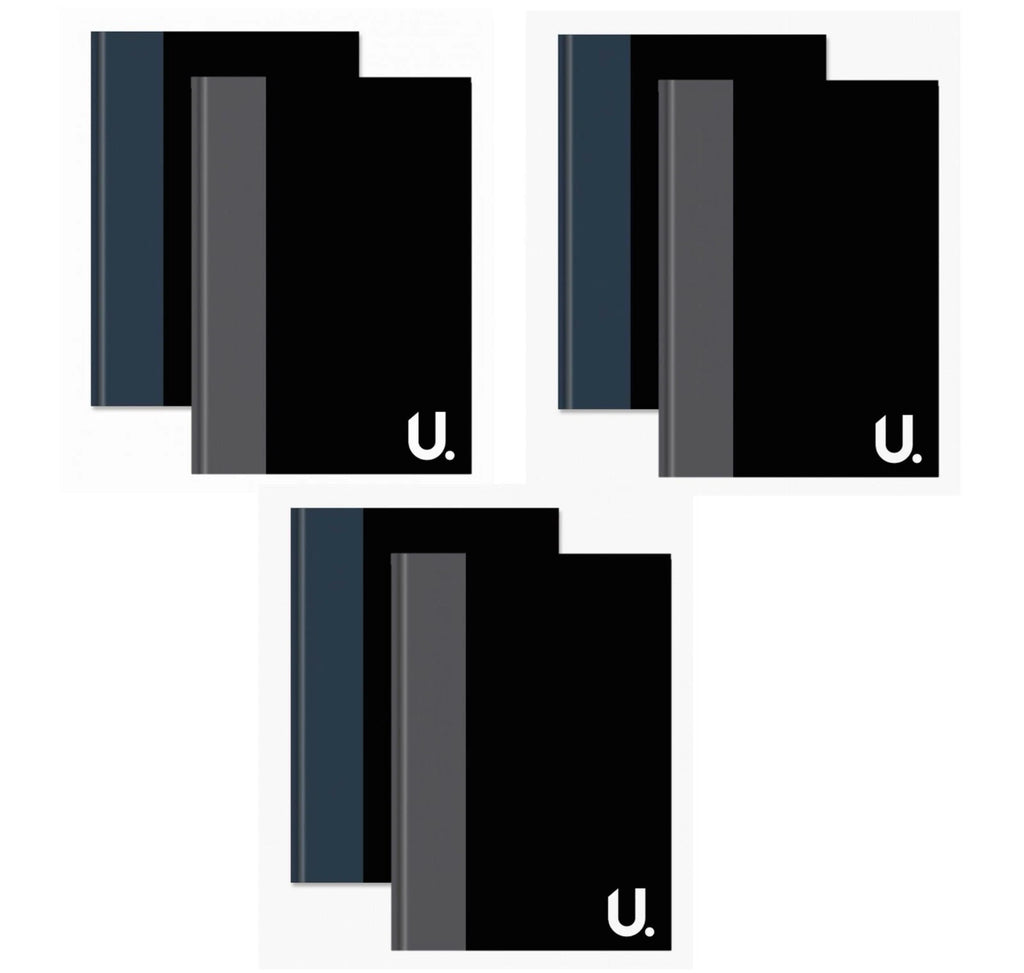 6 PACK of A5 Hardback Notebook Lined Paper Hardback wholesale stationery