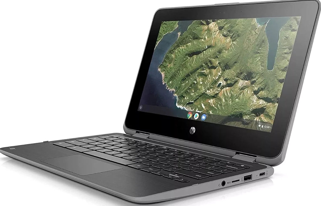 Used HP Chromebook x360 2 in 1 Laptop Tablet 11.6" Intel Celeron 4GB RAM 32GB SSD