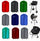 Waterproof BBQ Barbecue Cover Smoker Grill Gas Outdoor Protector Rain SKU 2224