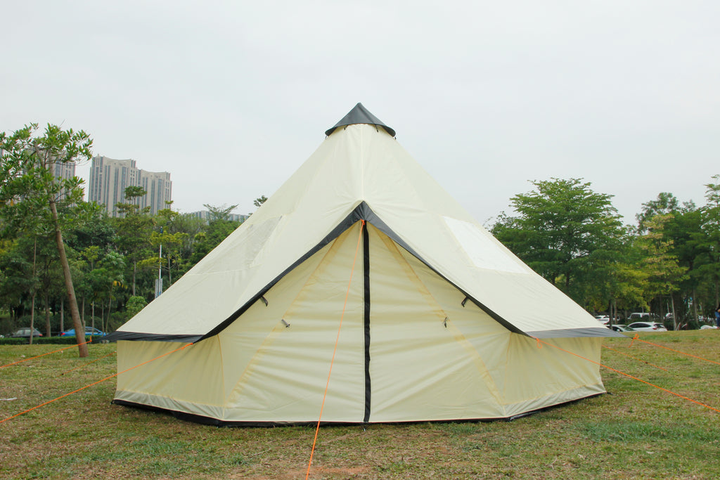 PACK OF 10 WHOLESALE Bell Tent 5M Beige