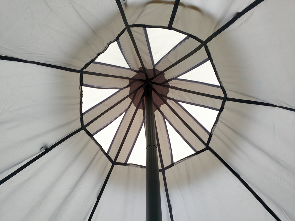 10 Person Bell Tent 5M Beige