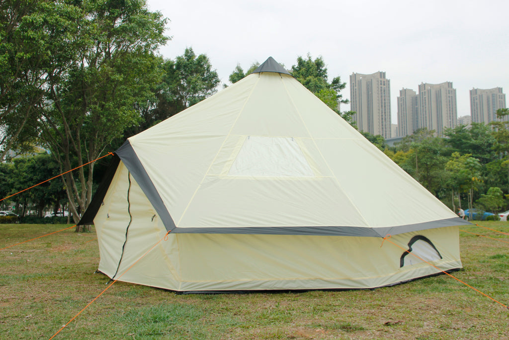 10 Person Bell Tent 5M Beige