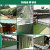 Olive green 650GSM Heavy Duty Canvas Cotton Tarpaulin Outdoor Waterproof Dustproof Basha Boat Truck Cover
