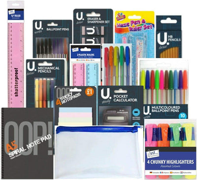 64 pcs Stationery Set Back to School Stationery Set