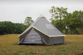 8 Person Bell Tent 4M Grey