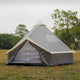8 Person Bell Tent 4M Grey