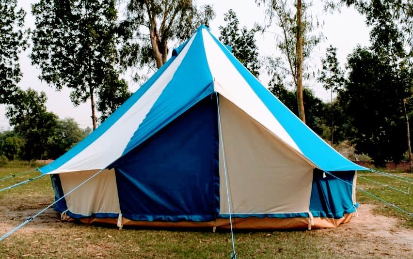 Canvas Bell tent Teal colour 4 Meter 4M Ultimate ZIG