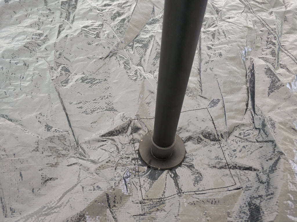 10 Person Bell Tent 5M Grey