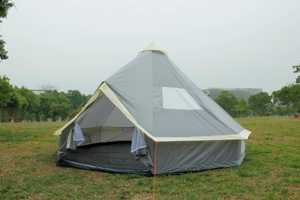 10 Person Bell Tent 5M Grey