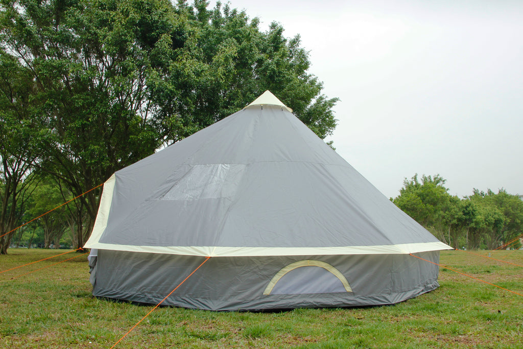 10 Person Bell Tent 5M Grey
