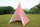 Kids Canvas Tipi Tent Red