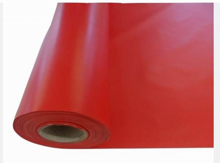 Red PVC Fabric 1 Meter x 1.50 Meter  650GSM Heavy Duty Waterproof Cover truck Car Boat UV Tear Rot proof