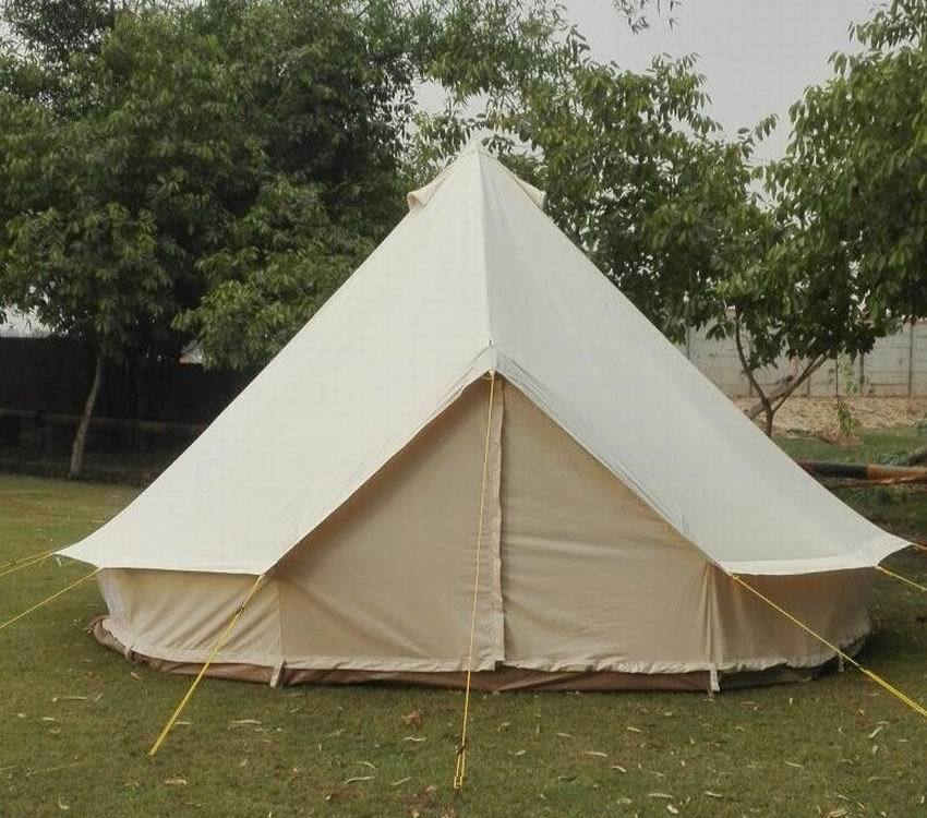 4 meter bell top tent