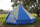 5M Bell Tent Blue white 10 person
