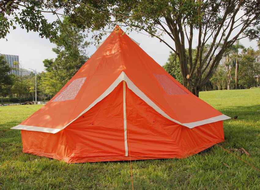 5M Bell Tent Orange
