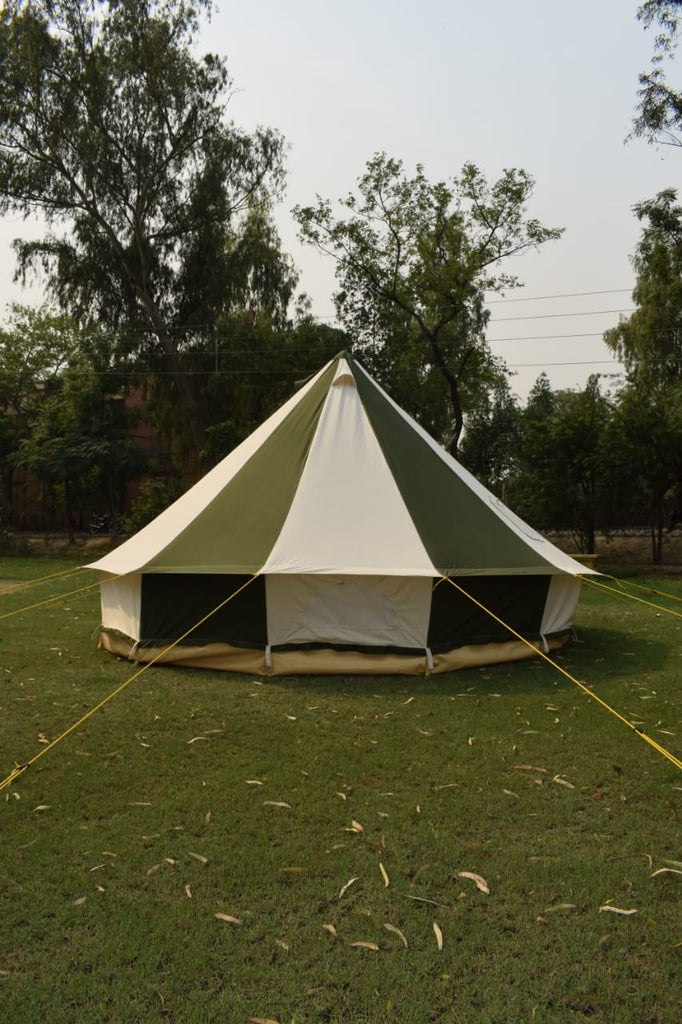 Canvas Bell Tent Olive Green 4M Ultimate ZIG