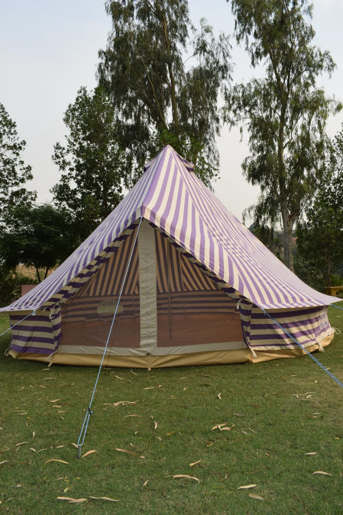 Canvas Bell tent 5M-Ultimate ZIG Purple