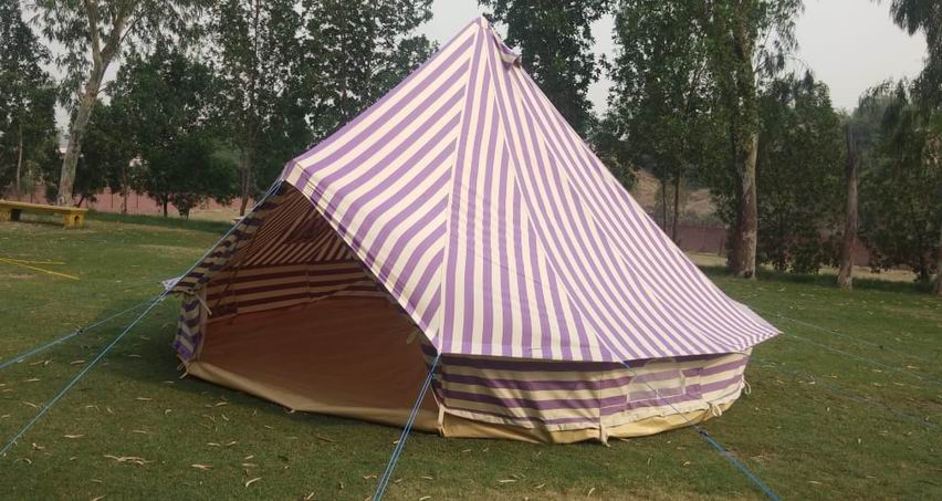 Canvas Bell tent 5M-Ultimate ZIG Purple