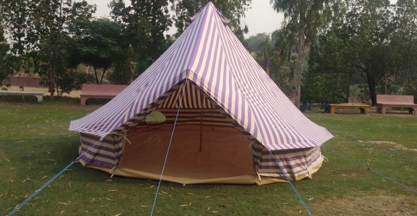 Canvas Bell tent Purple 4 Meter 4M  Ultimate ZIG