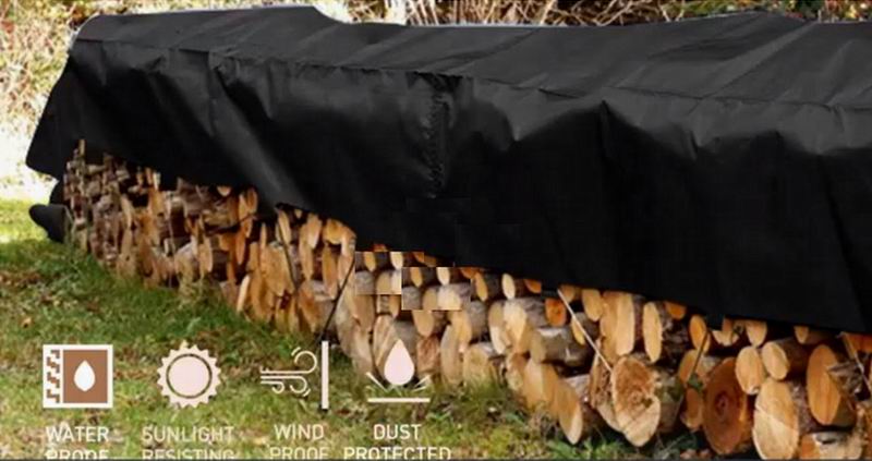 thumbnail image 2 of FoundGo Canvas Tarp 20x24ft Heavy Duty Waterresistant Tarps With Grommets, UV Resistant, 22 Mil Tarpaulin,14 Oz Durable Cloth Covers For Car, Roof, Boat, Camp, Canopy, Woodpile With Ropes-Blue 2 of 10