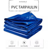 Royal Blue PVC Tarpaulin 650GSM  Tarp Heavy Duty Waterproof Cover truck Car UV Tear Rot proof