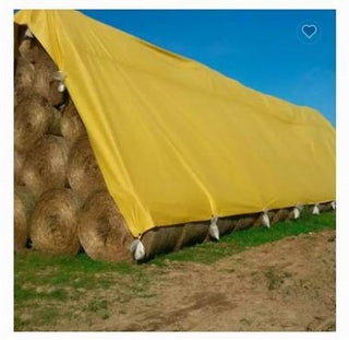Yellow PVC Tarpaulin 650GSM  Tarp Heavy Duty Waterproof Cover truck Car UV Tear Rot proof
