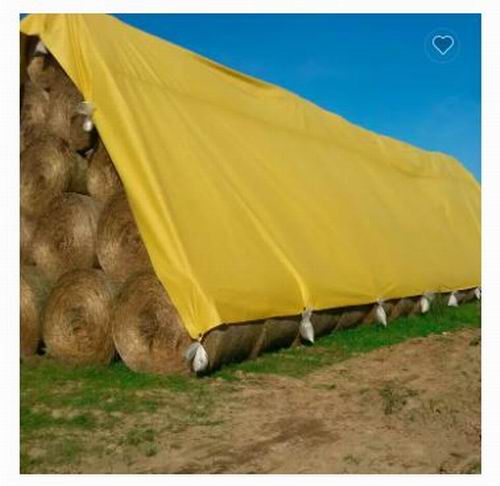 tarp rot Yellow PVC Tarpaulin 650GSM Tarp Heavy Duty Waterproof Cover truck Car